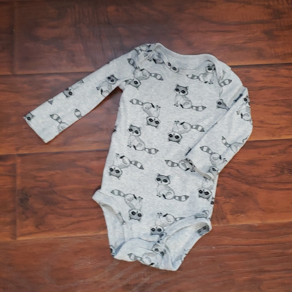 18m Raccoon Onesie